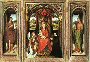 Hans Memling Triptych Spain oil painting reproduction